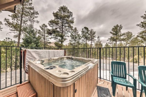 Casa Ruidoso Cabin Hot Tub, Views and Pool Table!